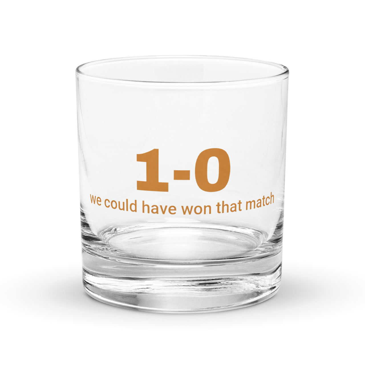1-0 Rocks glass